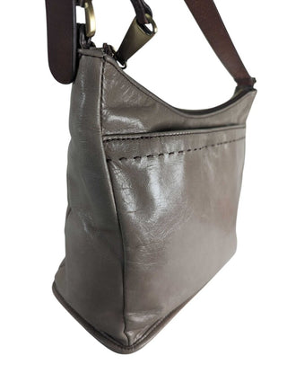 Distressed Leather Crossbody