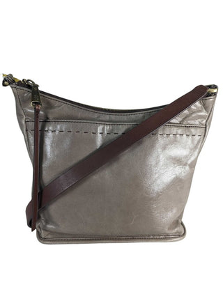Distressed Leather Crossbody