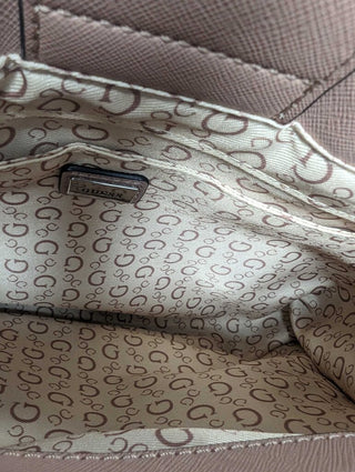 Faux Leather Satchel