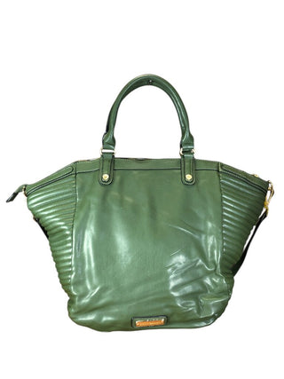 NWT Non leather quilted zip top tote