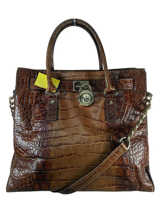 Hamilton Croc Large Leather Tote