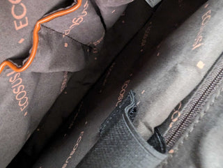 Faux Leather Travel Laptop Bag
