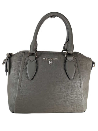 Pebbled Leather Satchel