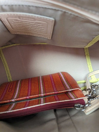 Striped Hobo + Wallet