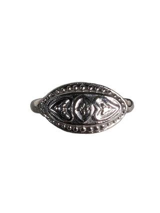 10k heart ring