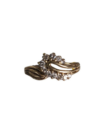 14k diamond ring