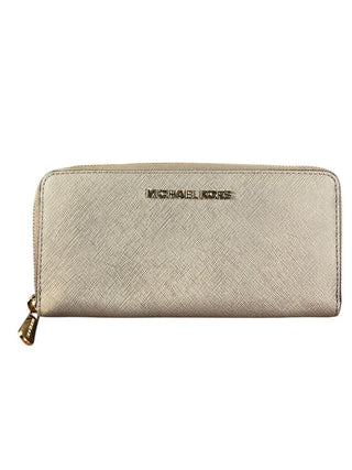 Saffiano Leather Zip