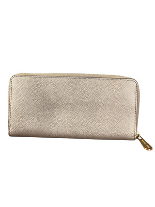 Saffiano Leather Zip