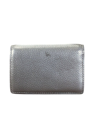 Pebbled Leather Button SNap