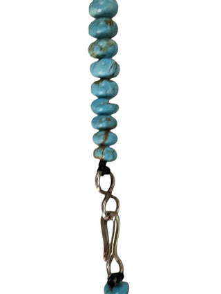 #8 turquoise pendant necklace