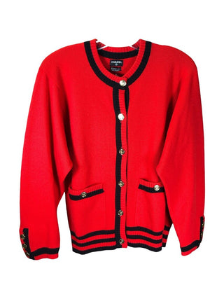 Scottish cashmere classic front gold button pockets button sleeve