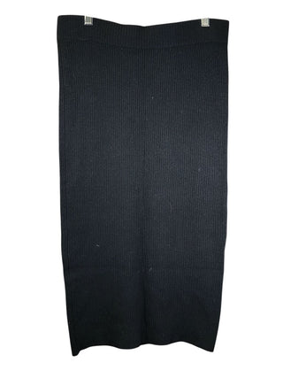 Scottish cashmere ribbed straight pull on