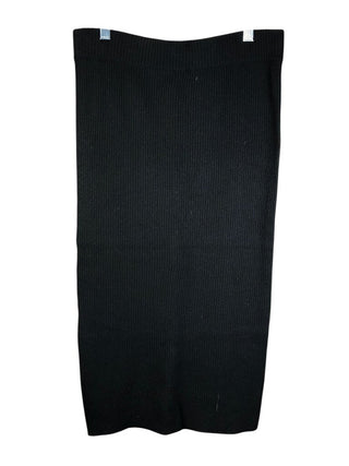 Scottish cashmere ribbed straight pull on
