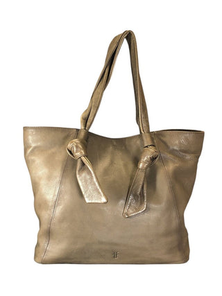 Nora knotted leather tote