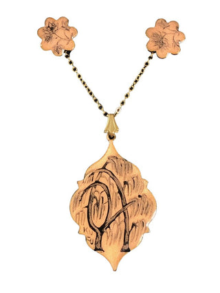 1/20 12kt Gold Filled Necklace/Earrings Set
