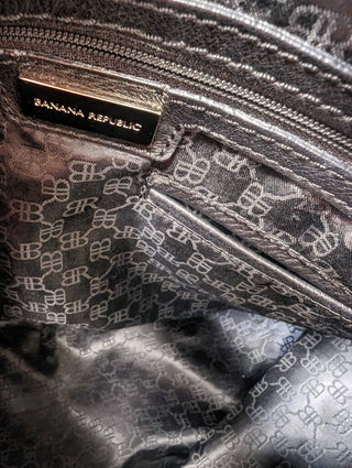 Pebbled Leather Slouch Bag