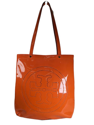 AS IS patent leather shopper