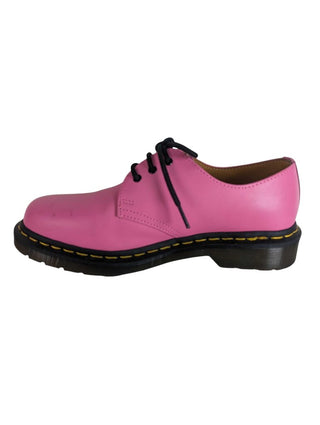 low top pink lace up