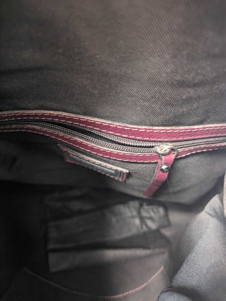 Pebbled Leather Backpack