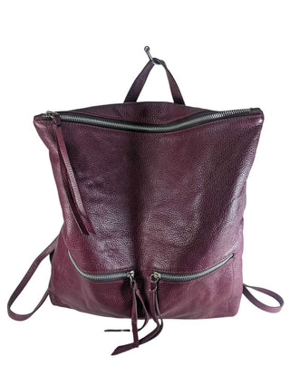 Pebbled Leather Backpack