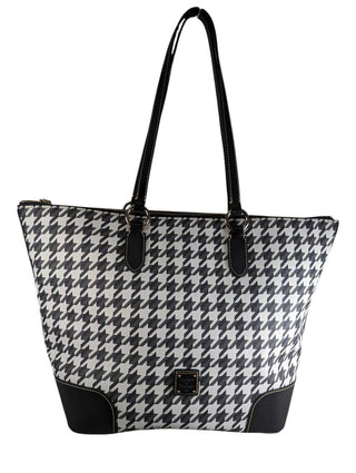 Coated Canvas Houndstooth