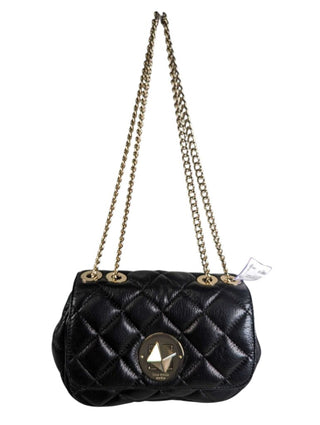 Quilted Leather Chained Crossbody