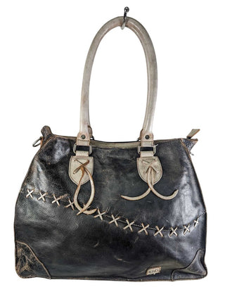 Leather Bruna Satchel