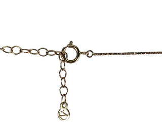14k chain with Victorian 1867 mourning locket