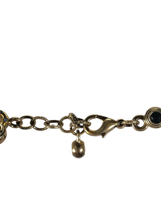 R Bronze over Pewter Rhinestone