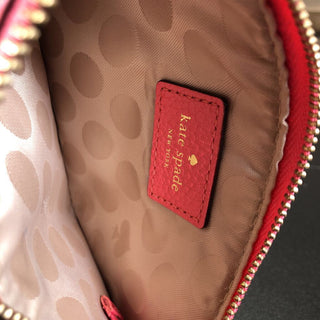 Pebbled elather cobble hill wristlet