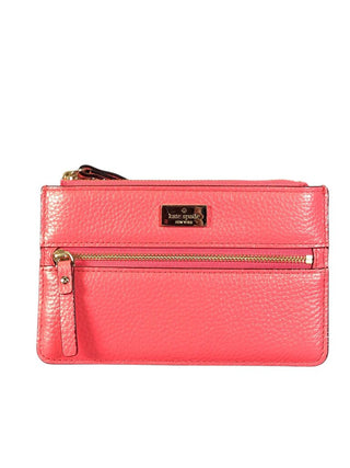 Pebbled elather cobble hill wristlet