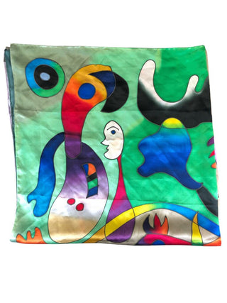 Silk piccaso ish print