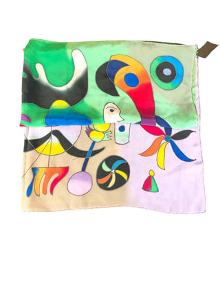 Silk piccaso ish print