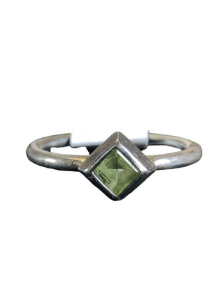 sterling stone ring