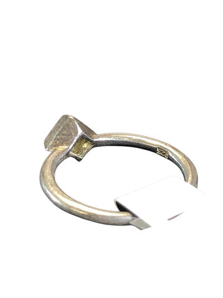 sterling stone ring