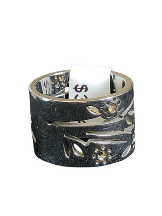 stainless steel floral cut out
