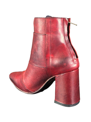 block heel ankle