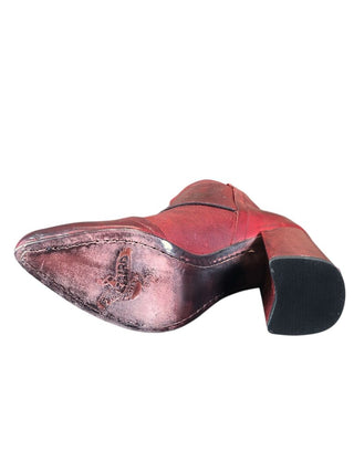 block heel ankle