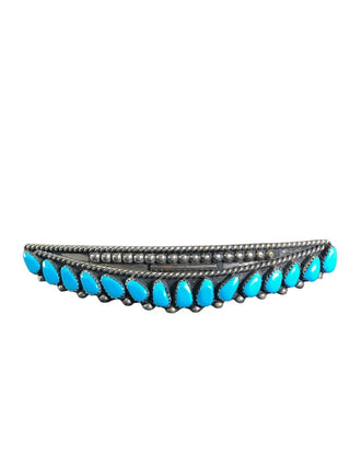 faux turquoise hair pin