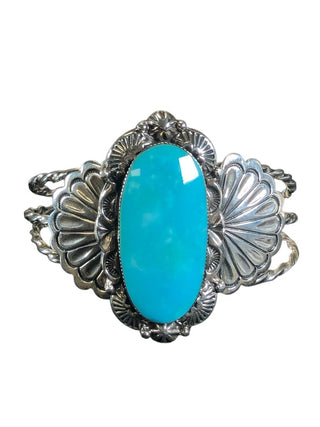 sterling turquoise cuff
