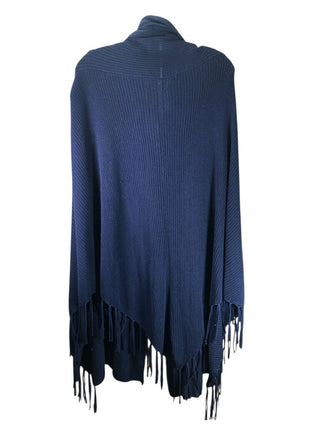 NWT open front poncho