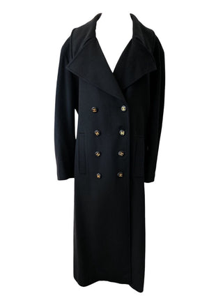 Classic Double Breasted Cashmere Baby Wool Full Length