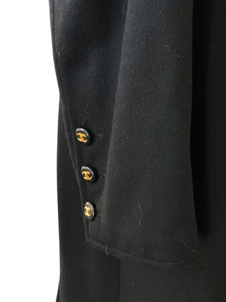 Classic Double Breasted Cashmere Baby Wool Full Length