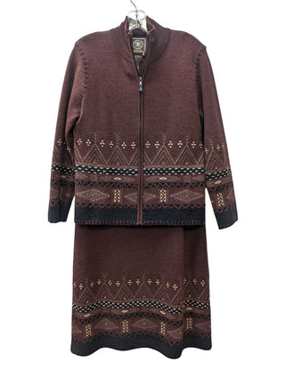 100% wool jacket and skirt