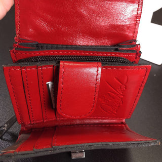 NWT Maida tooled leather trifold