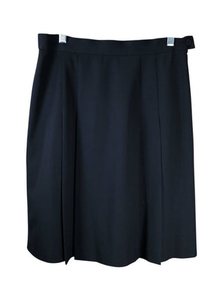 Wool lined knee length pleated