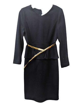 Long SLeeve Belt Dress