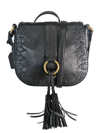 Leather Fringe Crossbody