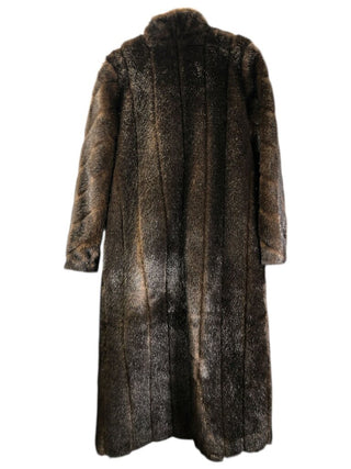 Faux mink full length