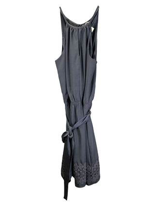 Spagheti strap mii w/lace applique